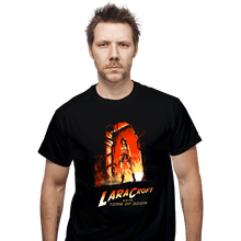 Load image into Gallery viewer, Shirts T-Shirts, Unisex / Small / Black Indiana Croft