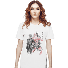 Load image into Gallery viewer, Shirts T-Shirts, Unisex / Small / White Killer Queen Sumi-e