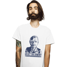 Load image into Gallery viewer, Shirts T-Shirts, Unisex / Small / White Cowboy