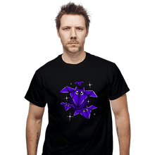 Load image into Gallery viewer, Shirts T-Shirts, Unisex / Small / Black Origami Bats