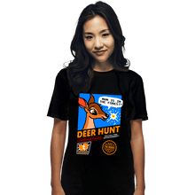 Load image into Gallery viewer, Daily_Deal_Shirts T-Shirts, Unisex / Small / Black Deer Hunt