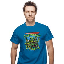 Load image into Gallery viewer, Shirts T-Shirts, Unisex / Small / Sapphire Ninja Cartoons