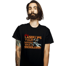 Load image into Gallery viewer, Secret_Shirts T-Shirts, Unisex / Small / Black Hey, Laser Lips!