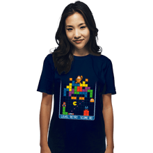 Load image into Gallery viewer, Daily_Deal_Shirts T-Shirts, Unisex / Small / Navy Gamer Nostalgia