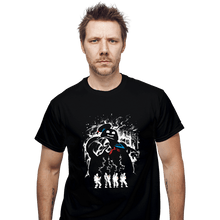 Load image into Gallery viewer, Daily_Deal_Shirts T-Shirts, Unisex / Small / Black Marshmallow Ghost