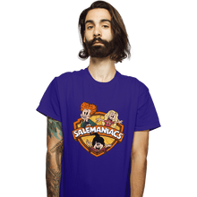 Load image into Gallery viewer, Shirts T-Shirts, Unisex / Small / Violet Salemaniacs