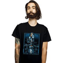 Load image into Gallery viewer, Daily_Deal_Shirts T-Shirts, Unisex / Small / Black Enter The Gotham