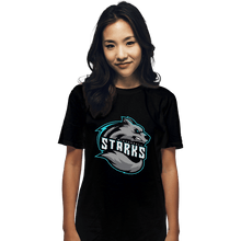 Load image into Gallery viewer, Shirts T-Shirts, Unisex / Small / Black Winterfell Starks