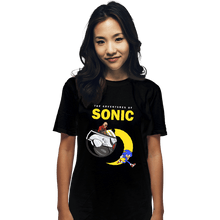 Load image into Gallery viewer, Shirts T-Shirts, Unisex / Small / Black The Adventures of Sonic