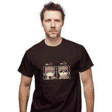 Load image into Gallery viewer, Shirts T-Shirts, Unisex / Small / Dark Chocolate AM PM
