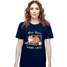 Load image into Gallery viewer, Secret_Shirts T-Shirts, Unisex / Small / Navy Priorities