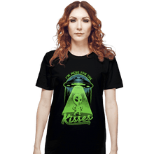 Load image into Gallery viewer, Daily_Deal_Shirts T-Shirts, Unisex / Small / Black Here For The Kisses