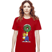 Load image into Gallery viewer, Daily_Deal_Shirts T-Shirts, Unisex / Small / Red Festive Feast