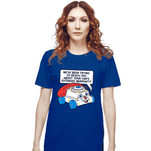 Load image into Gallery viewer, Daily_Deal_Shirts T-Shirts, Unisex / Small / Royal Blue Ring Ring