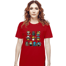 Load image into Gallery viewer, Daily_Deal_Shirts T-Shirts, Unisex / Small / Red Pirate Kittens