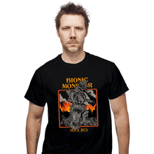 Load image into Gallery viewer, Secret_Shirts T-Shirts, Unisex / Small / Black Bionic Monster