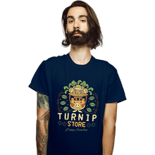 Load image into Gallery viewer, Shirts T-Shirts, Unisex / Small / Navy The Best Turnip Store