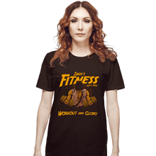 Load image into Gallery viewer, Daily_Deal_Shirts T-Shirts, Unisex / Small / Dark Chocolate Workout And Glory