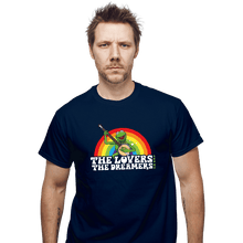 Load image into Gallery viewer, Daily_Deal_Shirts T-Shirts, Unisex / Small / Navy Rainbow Connection
