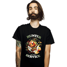Load image into Gallery viewer, Daily_Deal_Shirts T-Shirts, Unisex / Small / Black Hunter At Your Service