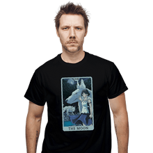Load image into Gallery viewer, Daily_Deal_Shirts T-Shirts, Unisex / Small / Black Tarot Ghibli The Moon
