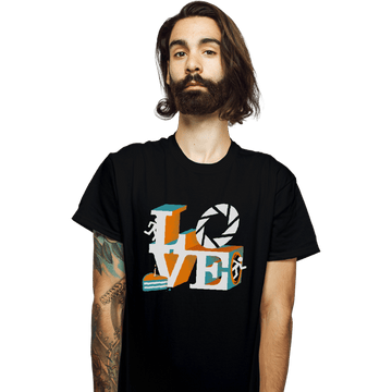 Shirts T-Shirts, Unisex / Small / Black Love Portal