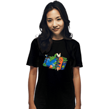 Load image into Gallery viewer, Daily_Deal_Shirts T-Shirts, Unisex / Small / Black Triforce Adventure