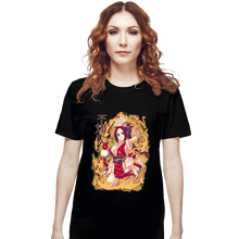 Load image into Gallery viewer, Shirts T-Shirts, Unisex / Small / Black Fire Ninja Mai