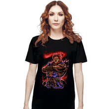 Load image into Gallery viewer, Secret_Shirts T-Shirts, Unisex / Small / Black Akuma Fighter