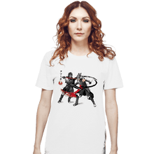Load image into Gallery viewer, Daily_Deal_Shirts T-Shirts, Unisex / Small / White The Final Lesson Sumi-e