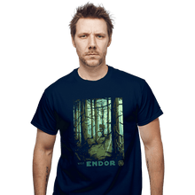 Load image into Gallery viewer, Shirts T-Shirts, Unisex / Small / Navy Visit Endor