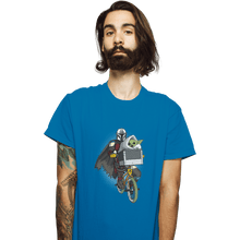Load image into Gallery viewer, Shirts T-Shirts, Unisex / Small / Sapphire Foundling Phone Home