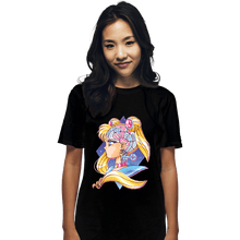 Load image into Gallery viewer, Shirts T-Shirts, Unisex / Small / Black Magical Lock and Time Key