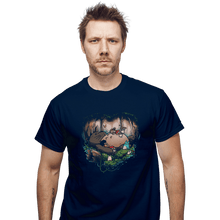 Load image into Gallery viewer, Shirts T-Shirts, Unisex / Small / Navy Forest Dreamers
