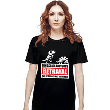 Load image into Gallery viewer, Daily_Deal_Shirts T-Shirts, Unisex / Small / Black Betrayal Warning