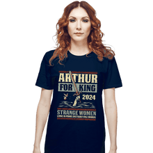 Load image into Gallery viewer, Daily_Deal_Shirts T-Shirts, Unisex / Small / Navy Strange Women 2024