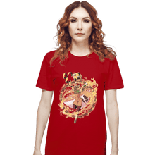 Load image into Gallery viewer, Shirts T-Shirts, Unisex / Small / Red Ramen Fighter