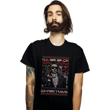 Load image into Gallery viewer, Daily_Deal_Shirts T-Shirts, Unisex / Small / Black A Very Cyber Christmas