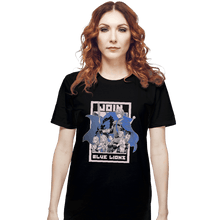 Load image into Gallery viewer, Shirts T-Shirts, Unisex / Small / Black Join Blue Lions