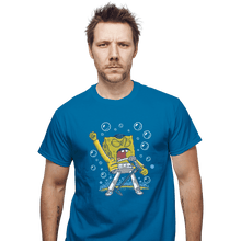 Load image into Gallery viewer, Shirts T-Shirts, Unisex / Small / Sapphire Sponge Freddy