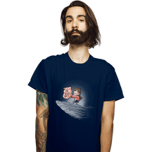 Load image into Gallery viewer, Shirts T-Shirts, Unisex / Small / Navy The Pig King