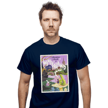 Load image into Gallery viewer, Shirts T-Shirts, Unisex / Small / Navy Adventure Awaits In Wonderland