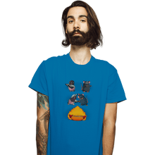 Load image into Gallery viewer, Secret_Shirts T-Shirts, Unisex / Small / Sapphire Hot Dog Fusion