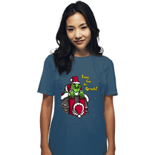 Load image into Gallery viewer, Secret_Shirts T-Shirts, Unisex / Small / Indigo Blue Long Live The Grinch!