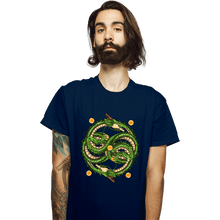 Load image into Gallery viewer, Daily_Deal_Shirts T-Shirts, Unisex / Small / Navy Neverending Dragonball