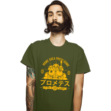 Load image into Gallery viewer, Secret_Shirts T-Shirts, Unisex / Small / Military Green Proto Dome Robo