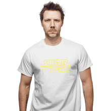 Load image into Gallery viewer, Shirts T-Shirts, Unisex / Small / White Star Trek Logo