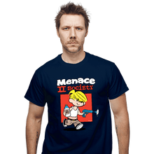 Load image into Gallery viewer, Secret_Shirts T-Shirts, Unisex / Small / Navy Menace 2 Society