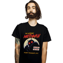 Load image into Gallery viewer, Daily_Deal_Shirts T-Shirts, Unisex / Small / Black Mothman