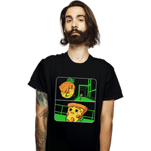 Load image into Gallery viewer, Secret_Shirts T-Shirts, Unisex / Small / Black Slice Runner